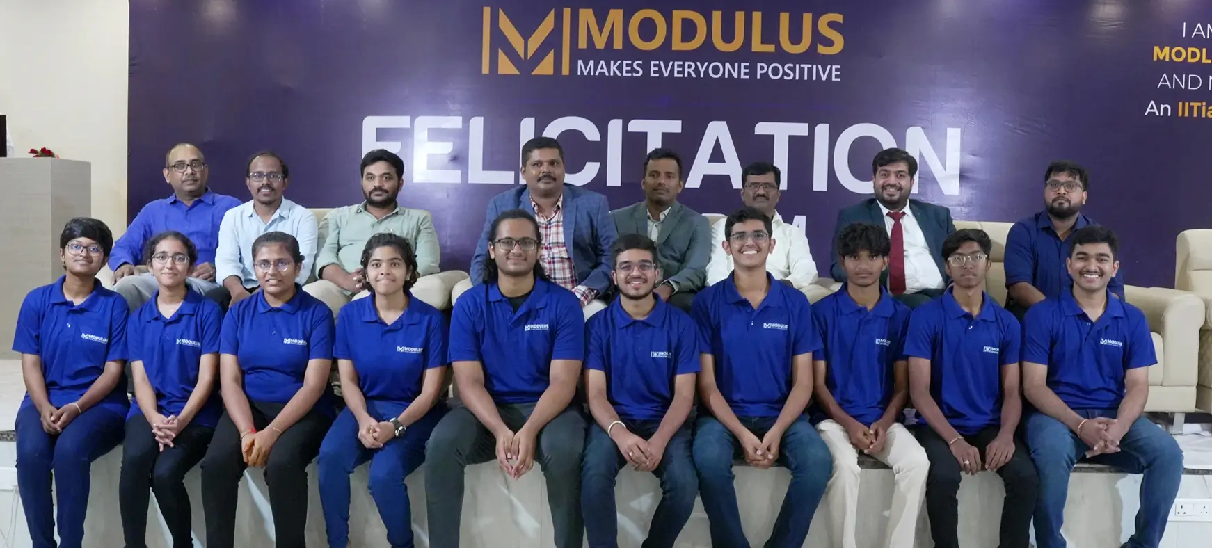 MODULUS Makes Everyone Positive Slide