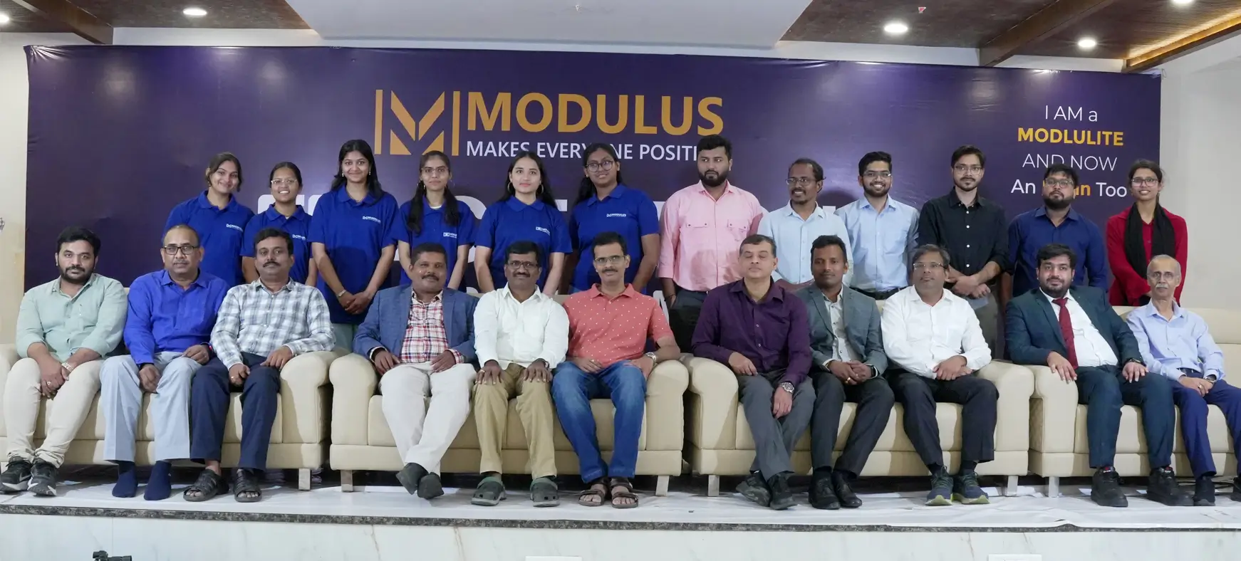 MODULUS Makes Everyone Positive Slide